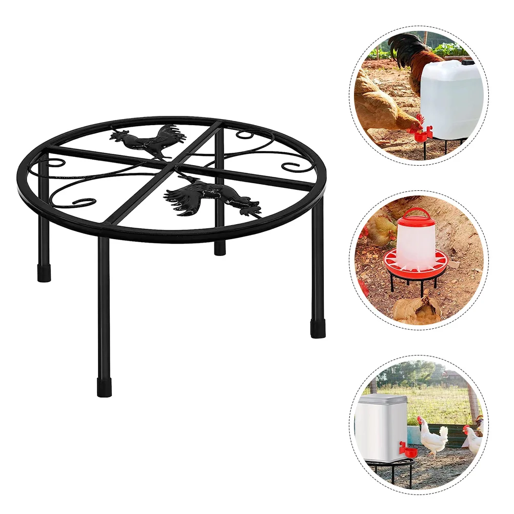 

Heavy Duty Pet Bowl Holder Stand Raised Dog Food Stand for Cats Chickens Detachable Elevated Feeder Rack Comfortable Dining