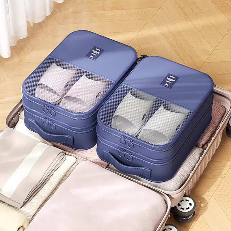 Business Trip Shoe Storage Bag Portable Suitcase Storage Bag Travel Wear Slippers Dust Cover Box Artifact