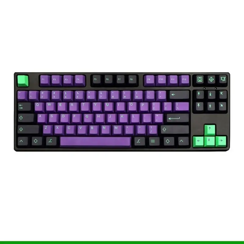 

U55C 146 Клавики вишневого профиля Keycap PBT Dye-Sub EVA Keycap Set для GK61/64/68/84/980 Механическая клавишная клавиша