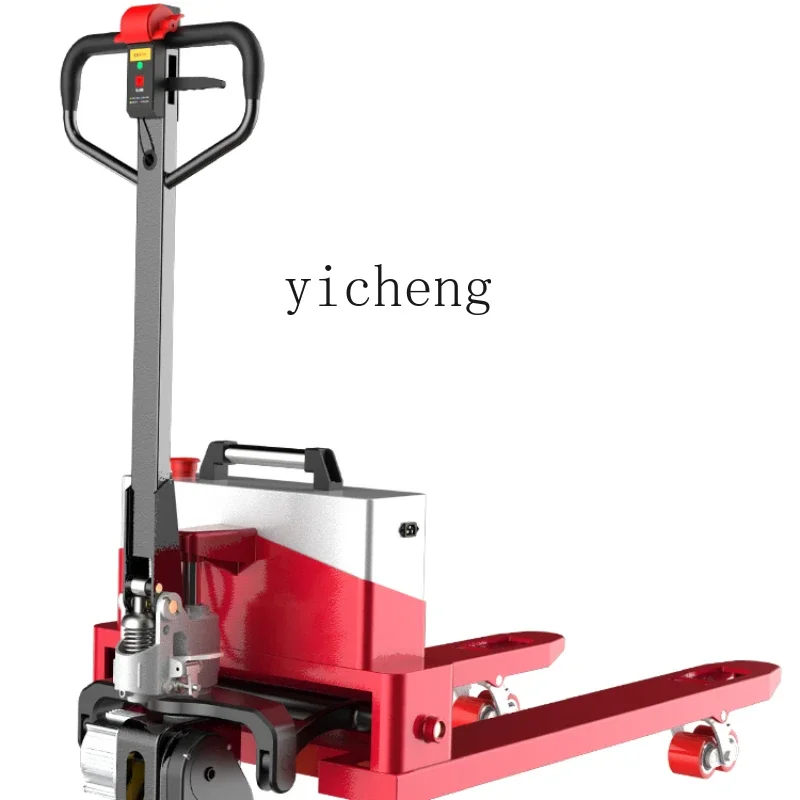 b11 Ground Running Wang Quan Electric Forklift Lifting Loader Lithium Battery Truck Warehouse Hydraulic Car