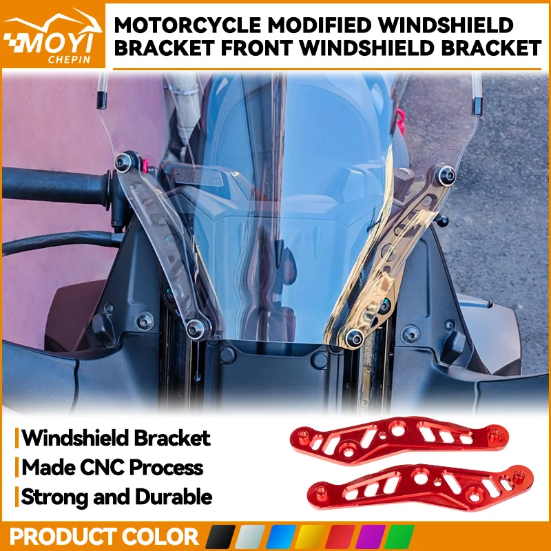 

For Honda FORZA 350 125 NSS350 2021 2022 2023 2024 Motorcycle Windshield Decorative Bracket Front Windshield Decorative Bracket