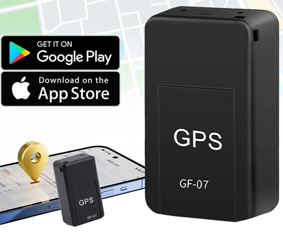 Universal Tracking Device Gf07 Mini Car Tracker Magnetic Gps Real Time Vehicle Locator Anti-Lost Recording Rechargeable