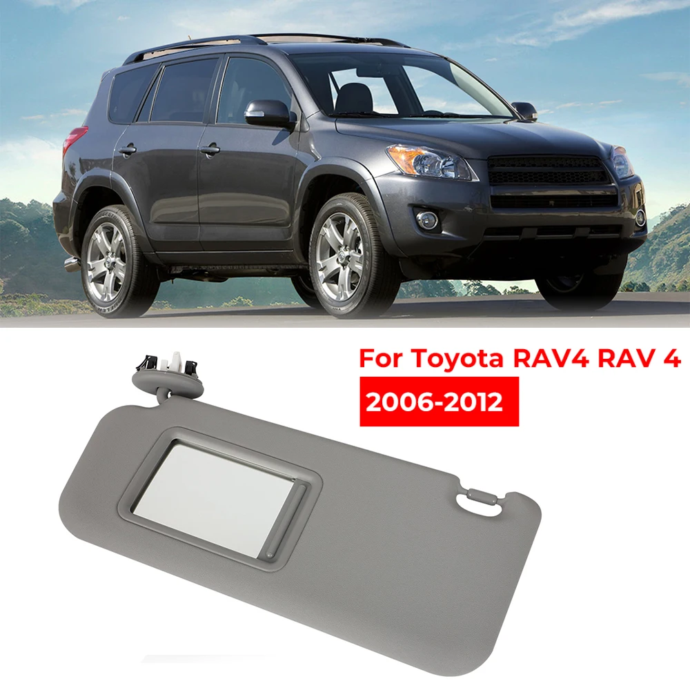 

Car Left Side Sun Visor Block Shade Light For Toyota RAV4 2006 2007 2008 2009 2012 2013 74320-42501-B2 Sunshade Auto Sunvisor