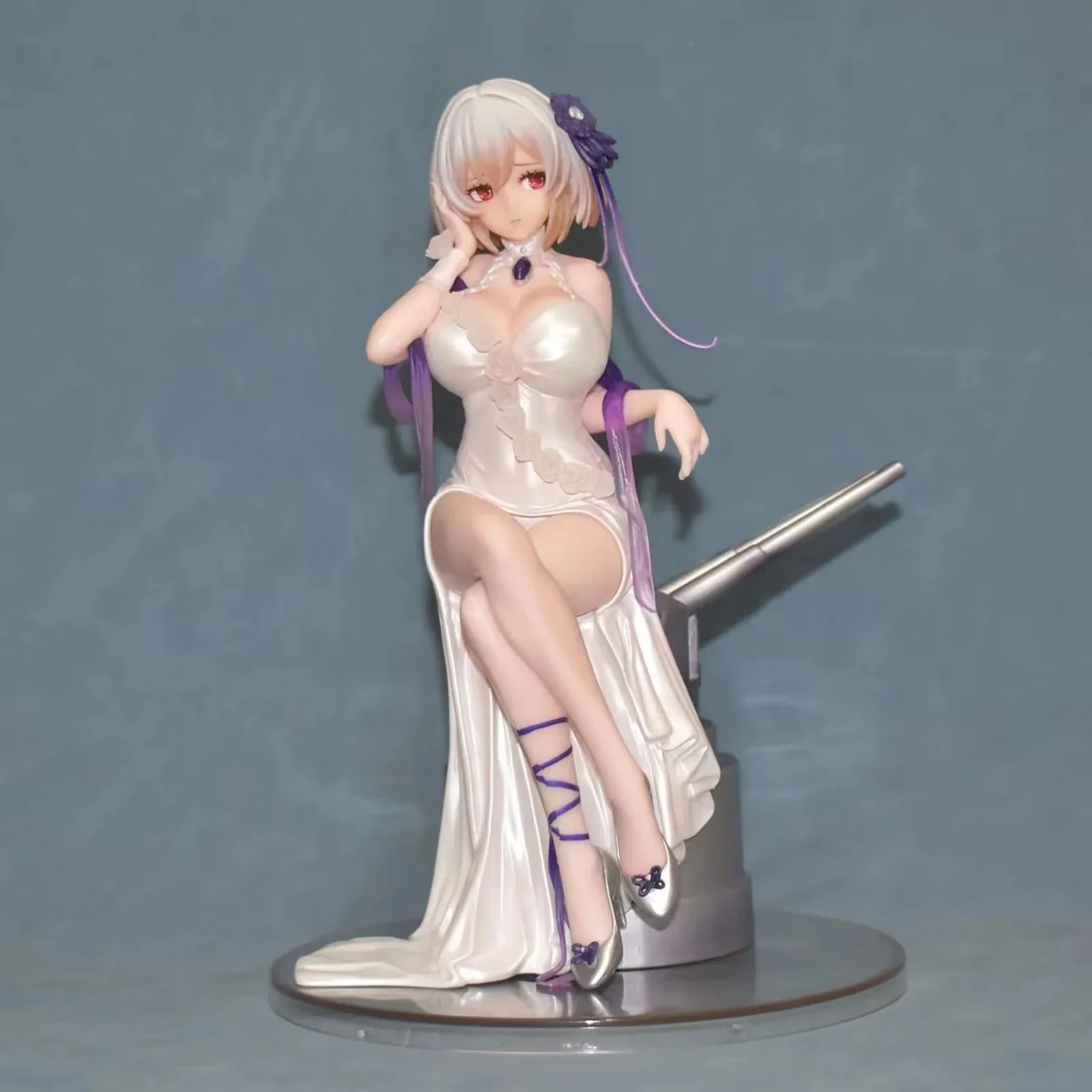 Azur Lane Sirius Dream Tech 1/7 vague de Rose blanche 20 cm figurine chinoise en PVC figurines d'action Anime Collection modèle cadeau jouet