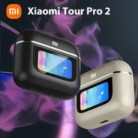 Xiaomi Tour Pro 2  LCD Touch Screen Visible Sport Earphones ANC Wireless Earbuds Bluetooth Headphones Built-in Mic Headset