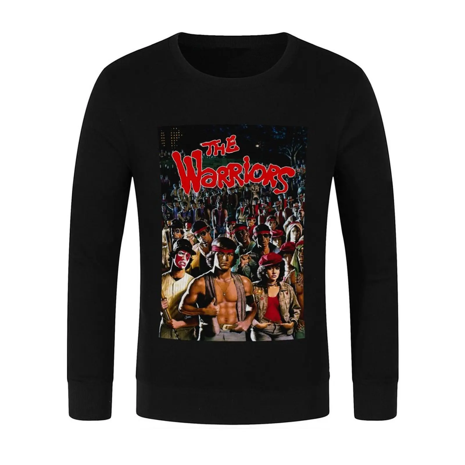 THE WARRIORS MOVIE Pullover anime clothing tracksuits mens clothing korean clothes sweatshirt for men