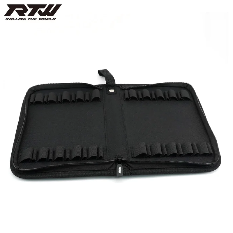 RTW Tool Kit Screwdriver Storage Bag RC Model Tool Pouch Portable can Fixed 20-Piece Set only bag  the tools inside are not