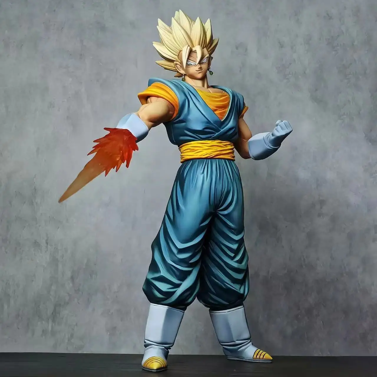 

Фигурка Вегетто из Dragon Ball Z с светящимся мечом, 29,5 см/11,6 дюйма, статуэтка Вегетто, коллекционная модель Супер Сайян, игрушка-подарок