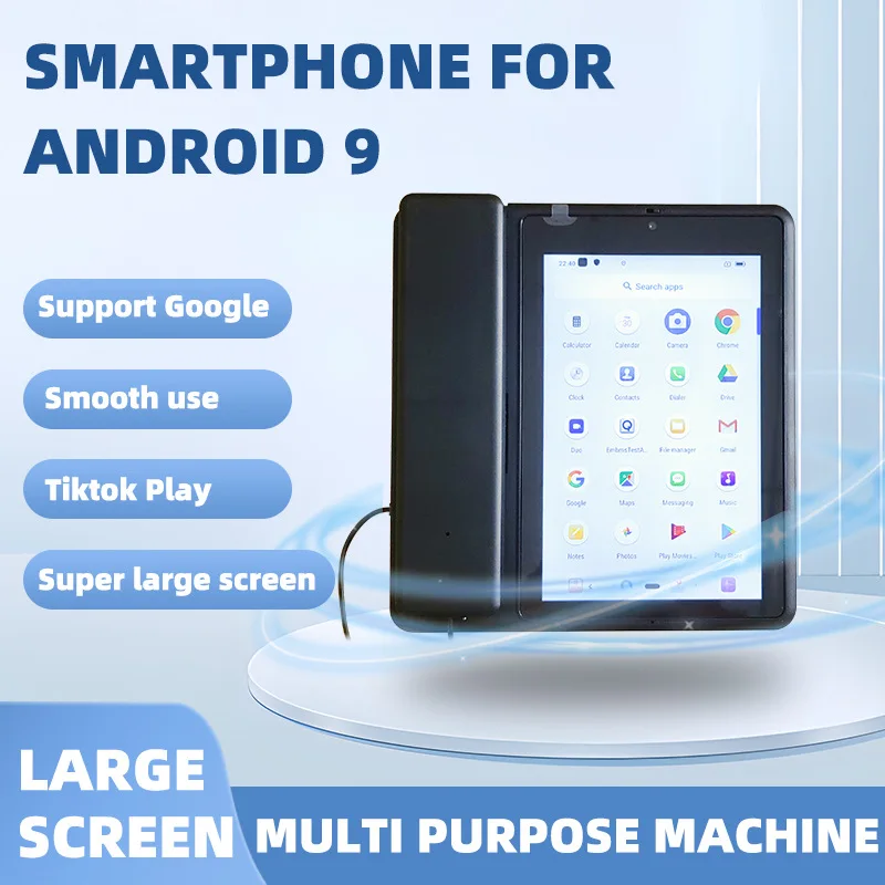 9 Smart card landline 8-inch 5M call 3G + 32G dual card dual standby visual and visual call
