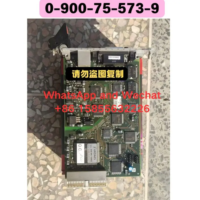 

Used 0-900-75-573-9 Image acquisition card Functional test OK Quick delivery