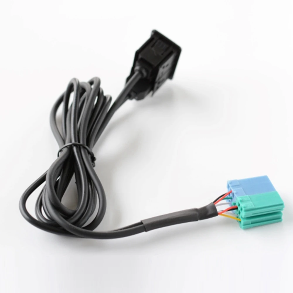 Radio Extension AUX USB Port Adapter Cable Wiring Assy for