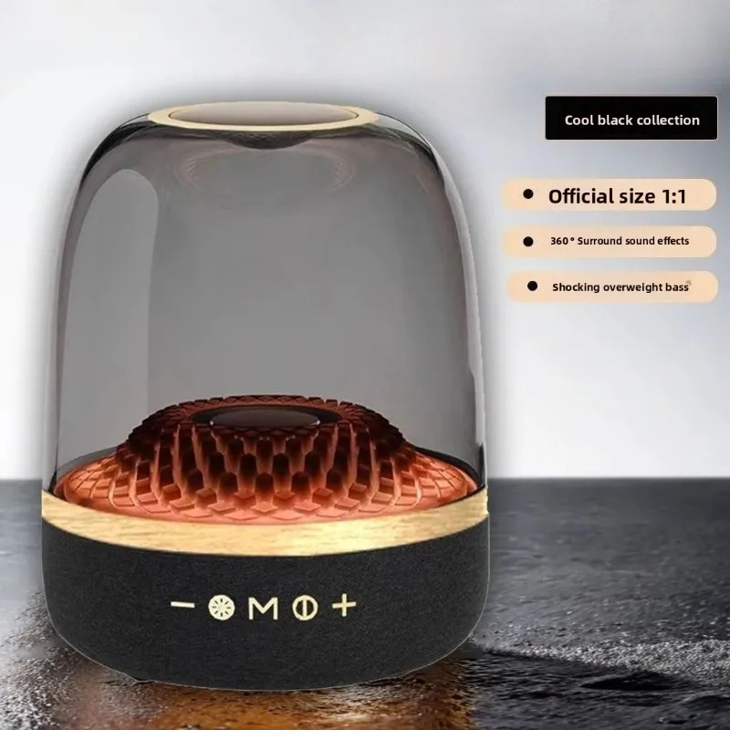 

2025 LP90 Crystal Pro Bluetooth Speaker Harman Bass 4th Gen TF Slot FM Radio High Quality Sound Portable