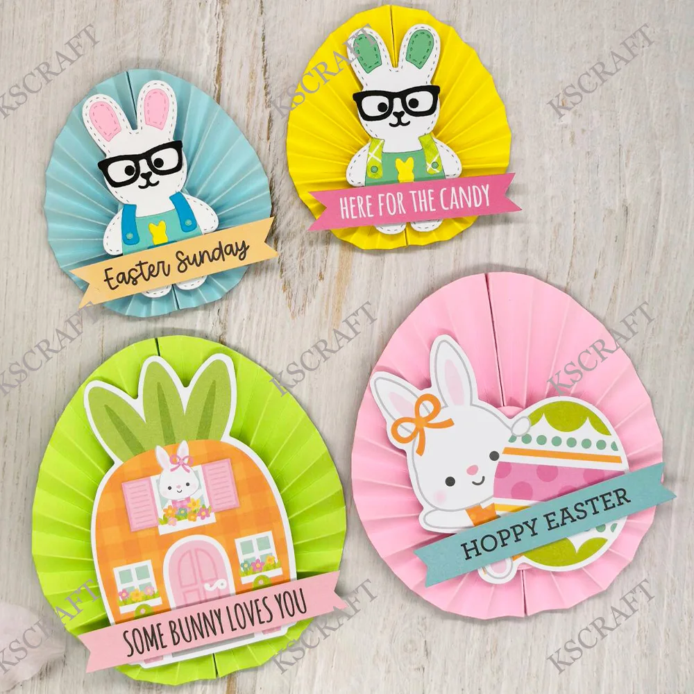 

KSCRAFT Egg Rosette Cutting Dies Stencils for DIY Scrapbooking Decorative Embossing DIY Paper Cards