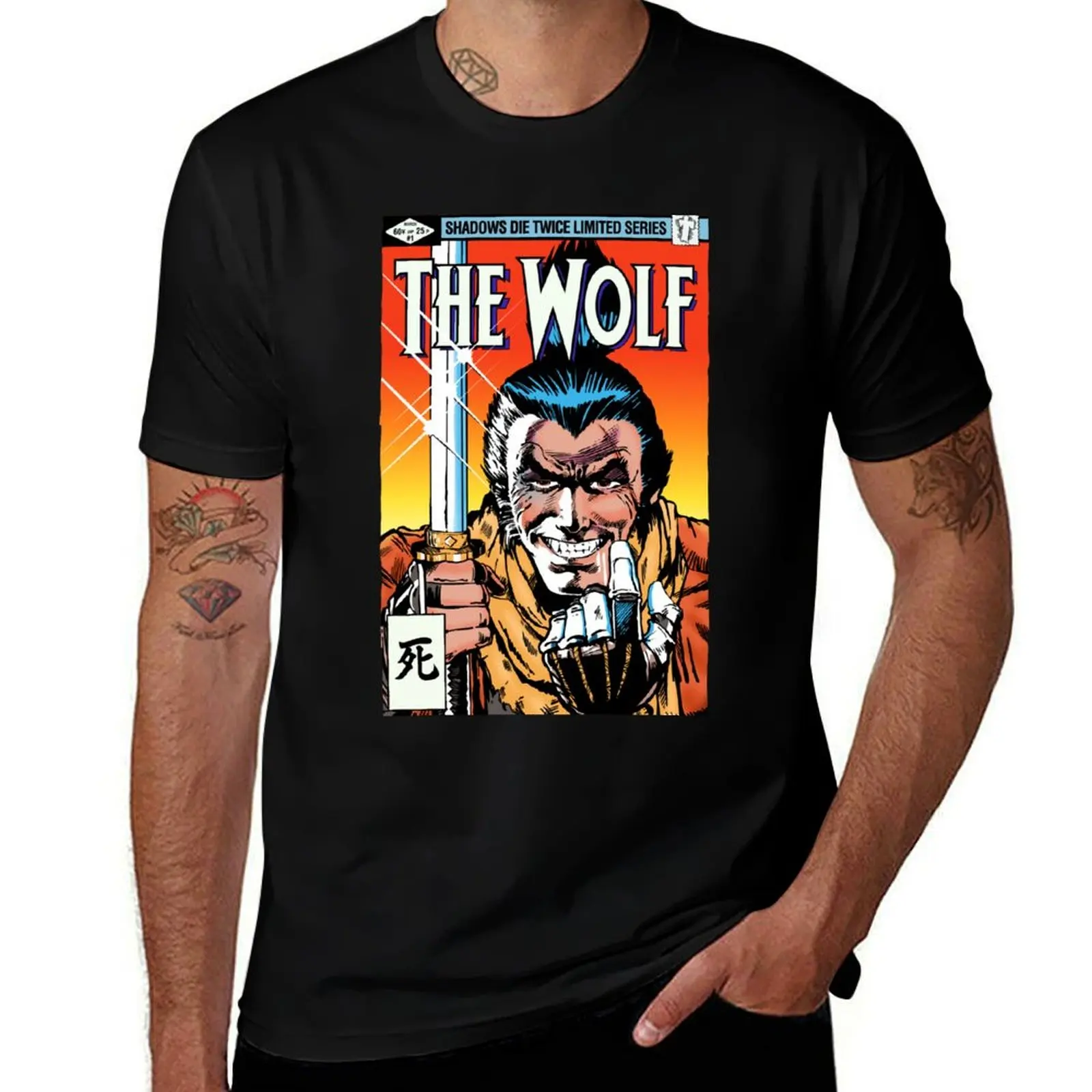 

The shirt t personalised shirt man v2 printed t for graphic T-Shirt man shirts t Wolf