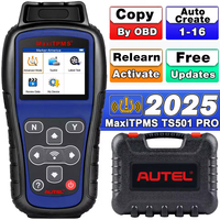 Autel MaxiTPMS TS501 PRO TPMS Programming Tool, 2025 Newest Tire Service Scanner, Tire Pressure Monitor, Program MX-Sensors