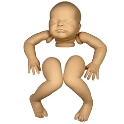 19Inch 48cm Reborn Doll Kit Max Limited Edition Lifelike Soft Touch Frech Color Kit with Cloth Body