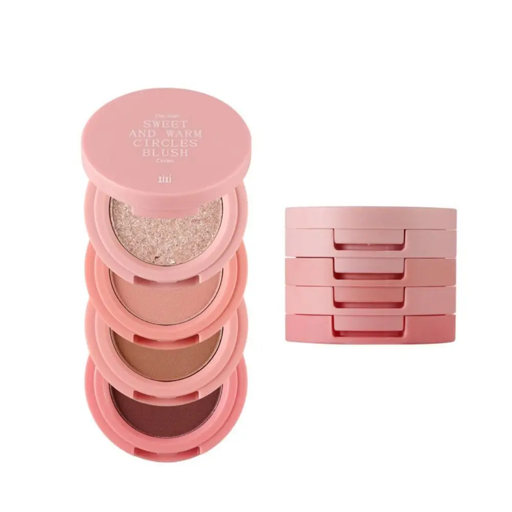 Oogmake-up Matte Shimmer Oogschaduwpalet Natuurlijke hooggepigmenteerde 4-laags oogschaduw Langdurige waterdichte oogschaduw Dames