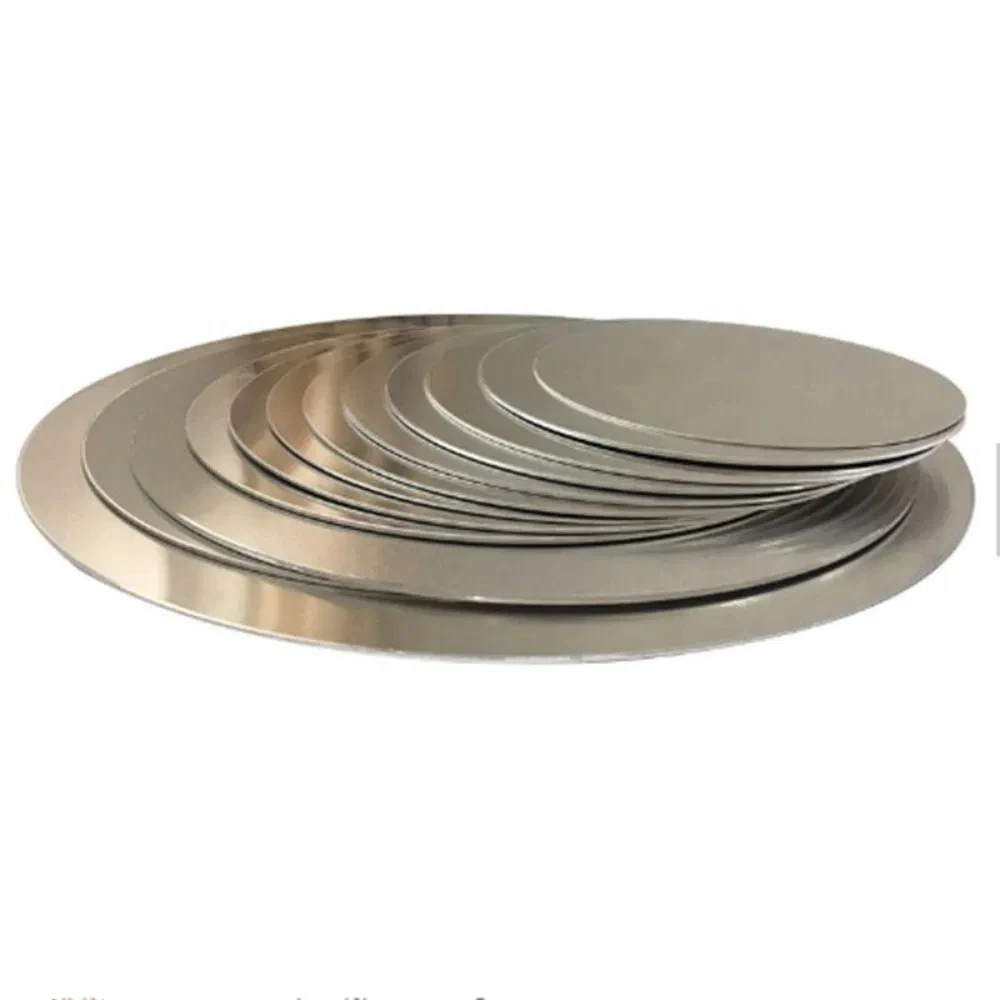 1PCS 304 Stainless Steel Round Sheet Circular Plate Disc Round Spacer Disk Sheet Dia 50mm-300mm Thick 0.5/1/1.5/2/2.5/3/4/5mm
