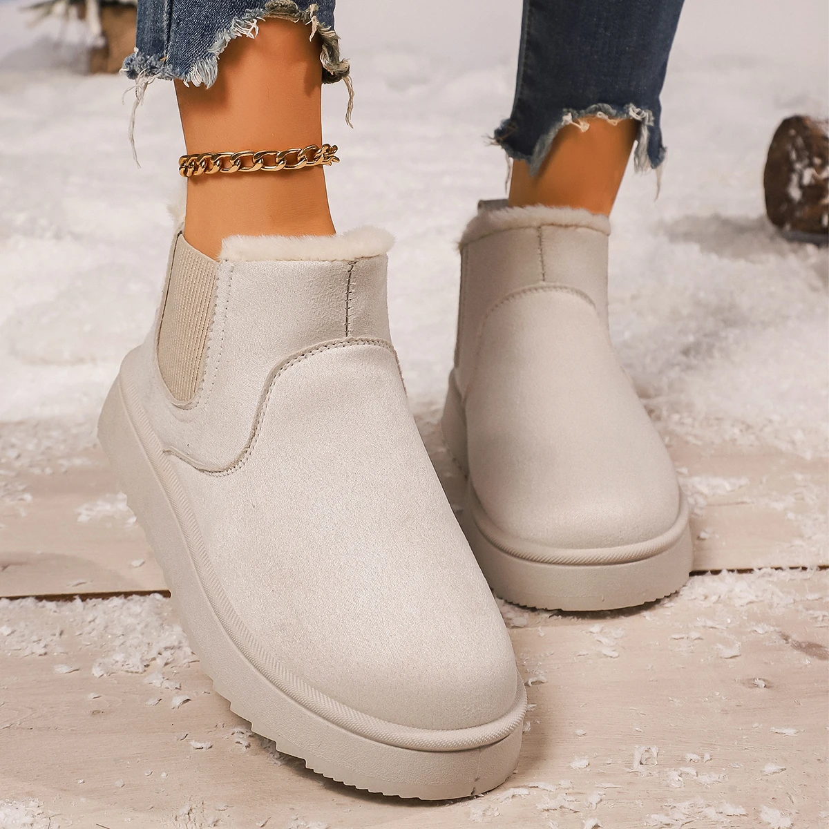 2025 Vrouwen Dikke Bodem Snowb - Kids Outdoor Shoes recensie en prijs
