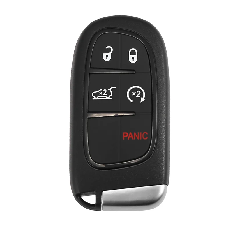 

L37A-Car Key Fob Keyless Entry Remote GQ4-54T 433Mhz ID4A Chip For Jeep Cherokee 2014-2020 5 Buttons 68141580AA 68141580AB