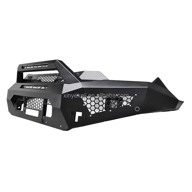 Customized Steel Powder Coated Pickup Front Bumper Bull Bar Nudge Bar for Dmax 2021 2022 2023