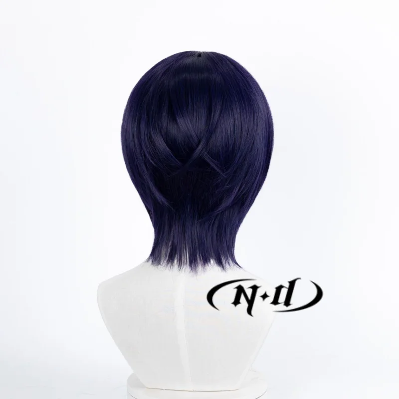 ND Touka Kirishima Cosplay Wigs Tokyo Ghoul Cosplay Hair Wigs Heat Resistant Synthetic for Comic Con Coser Costume Theme Party