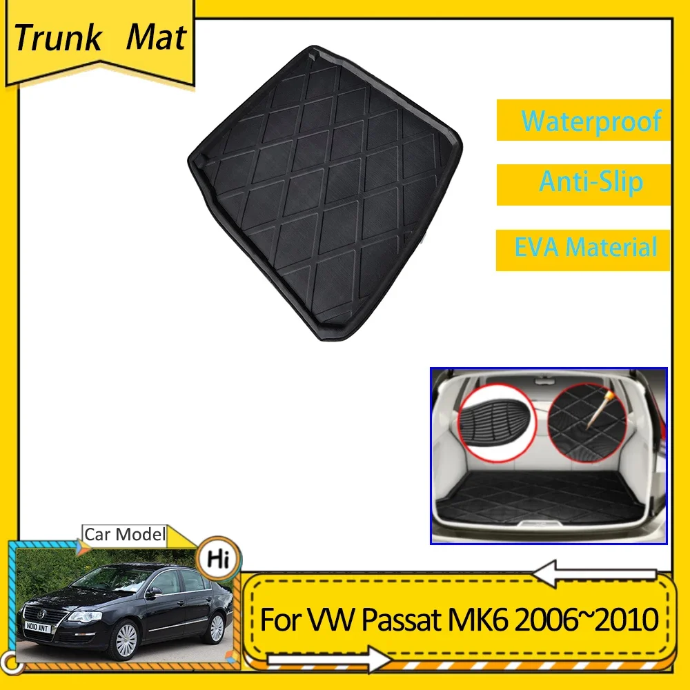 

Car Trunk Mat For Volkswagen VW Passat B6 MK6 2006 2007 2008 2009 2010 Cargo Boot Pad Protective EVA Waterproof Carpet Liner