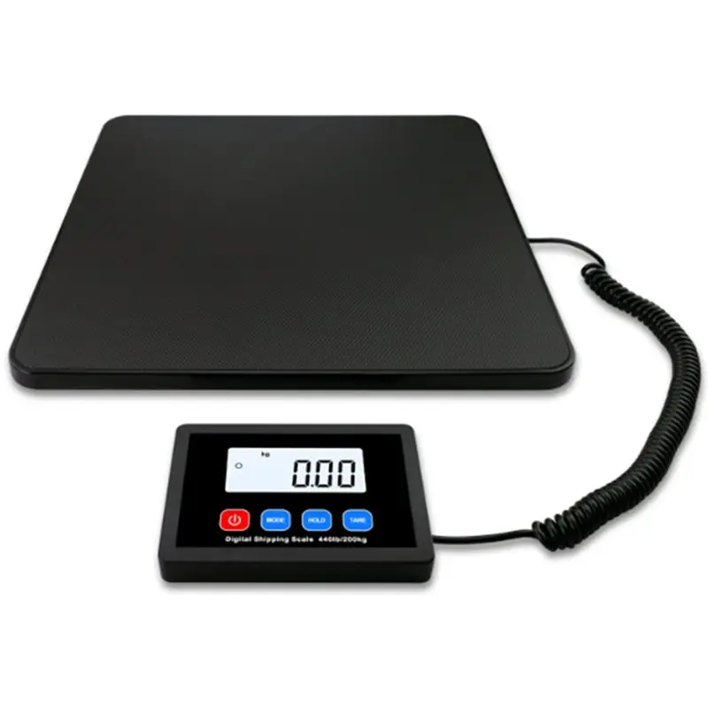 

A74E-High Accuracy 200Kg Digital Shipping Postal Scale Hold/Tare Function For Packages For Postage Luggage Mailing
