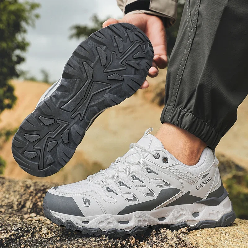 Herren Wanderschuhe Sportschuhe Trekking-Trainingssneaker Atmungsaktive Damen Camping-Jogging-Schuhe Rutschfeste Kletterschuhe für Outdoor-Wanderungen – Detail 9