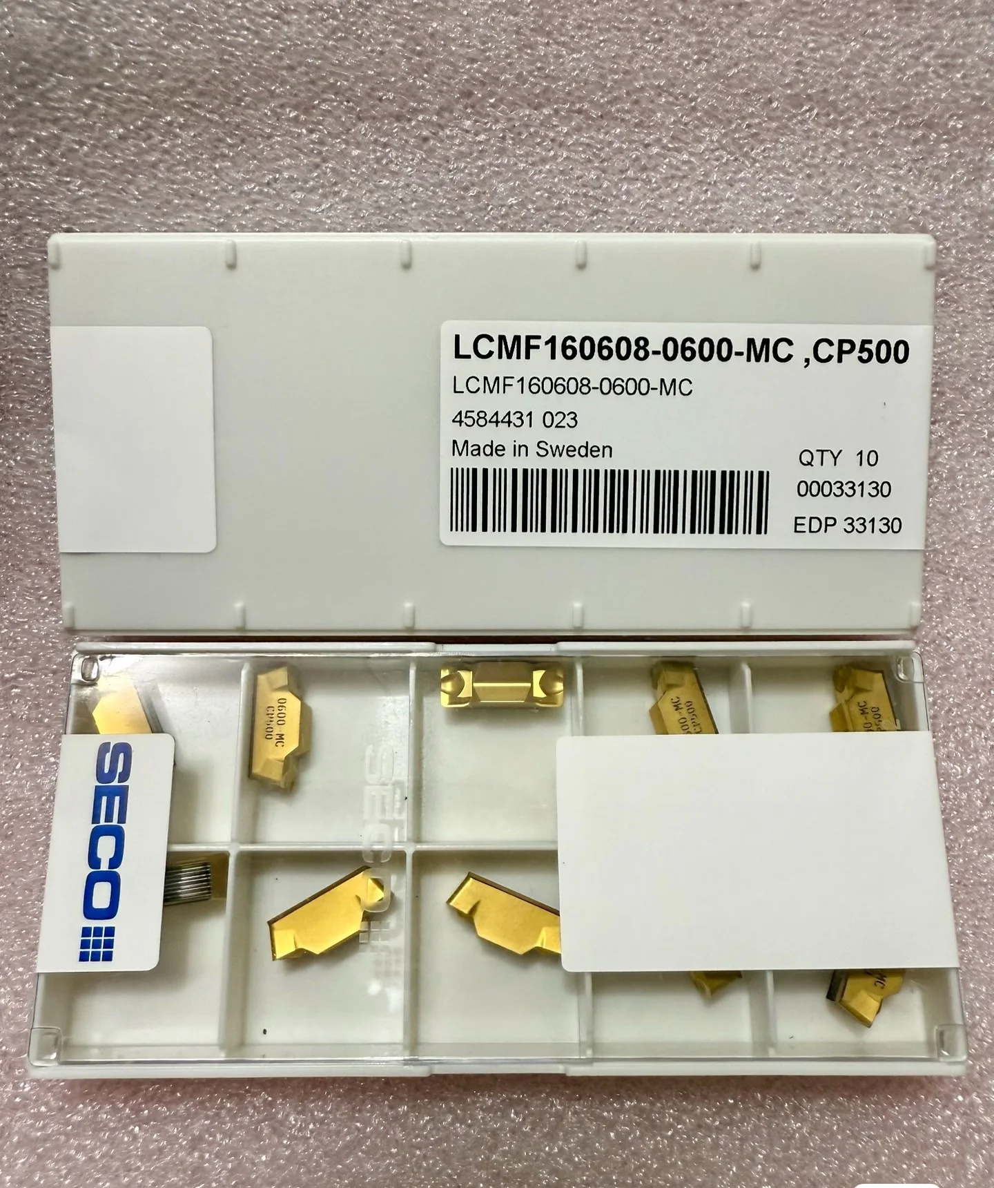 

Hard alloy cutting blades LCMF160608-0600-MC,CP500