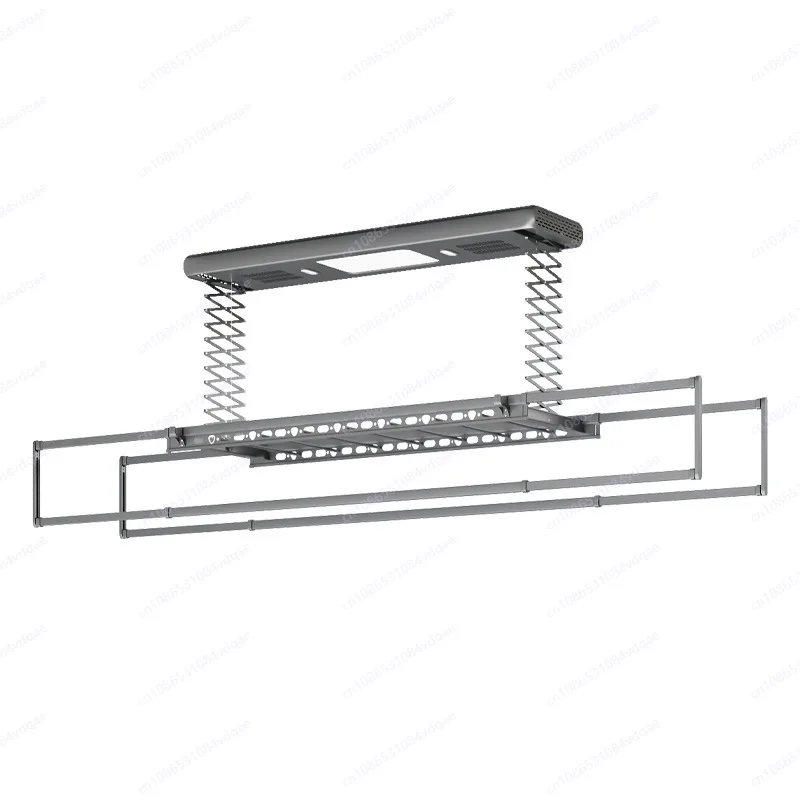 

Intelligent remote control lifting drying rack, four-rod telescopic balcony clothes drying machine