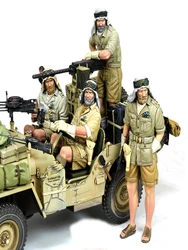 Unassambled  1/16  MODERN  soldier British   Crewfigure  Resin figure miniature model kits Unpainted