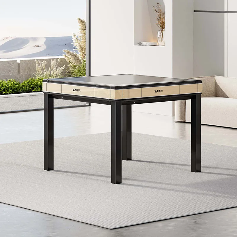 Extended Dining Table Coffee Tables Restaurant Kitchen Furniture Mini Small Transparent Luxury Craft Modern High Mahjong Table