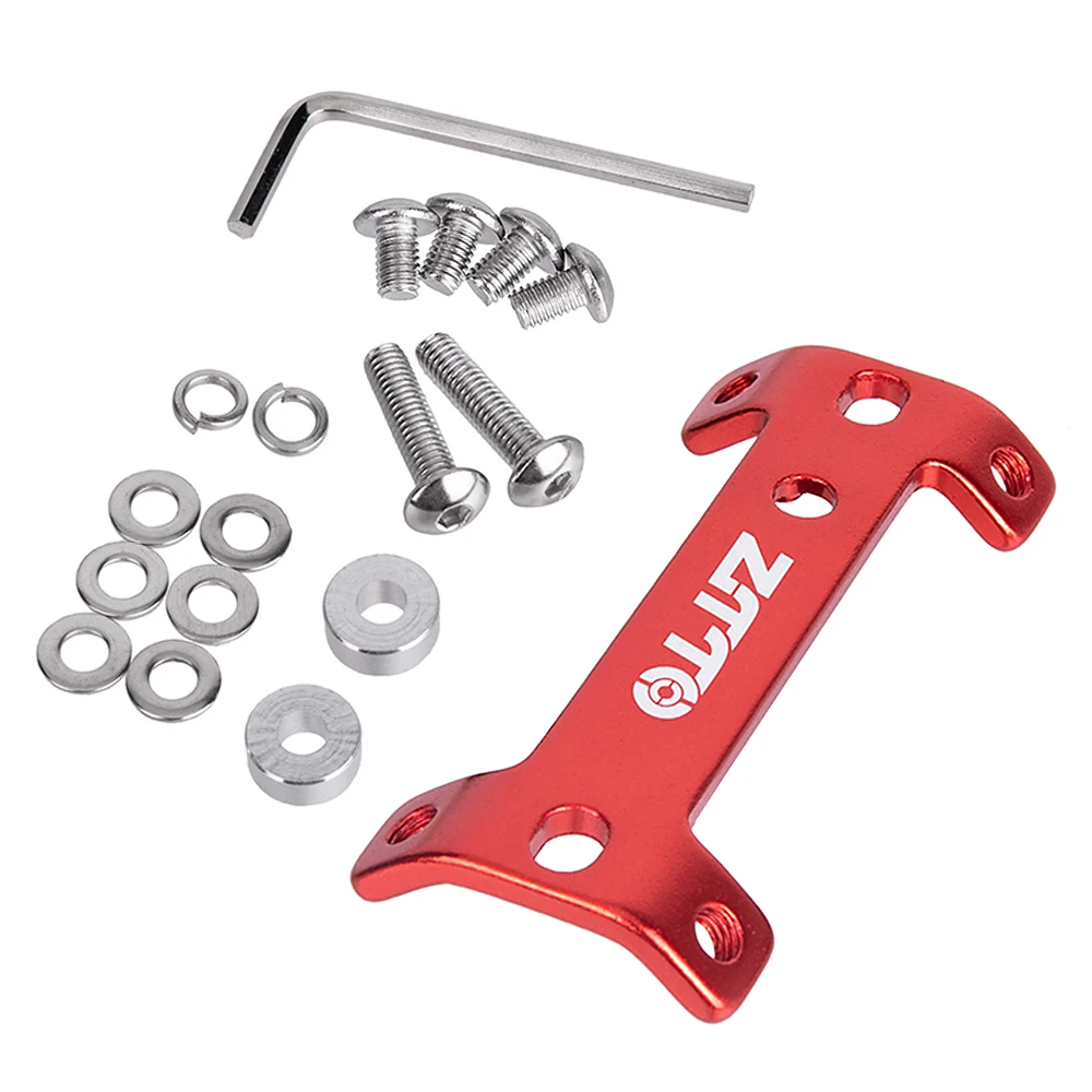 Ztto Aluminium legierung Doppelkopf Fahrrad Flaschen halter Extender Mountainbike Wasser flasche Käfig halterung MTB Zubehör – Detail 5