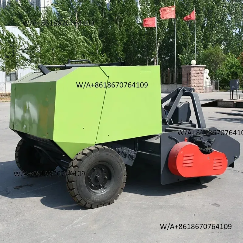 Customize Small Agricultural Corn Straw Crushing And Baling Machine Wheat Straw Forage Straw Harvesting, Picking And Packing