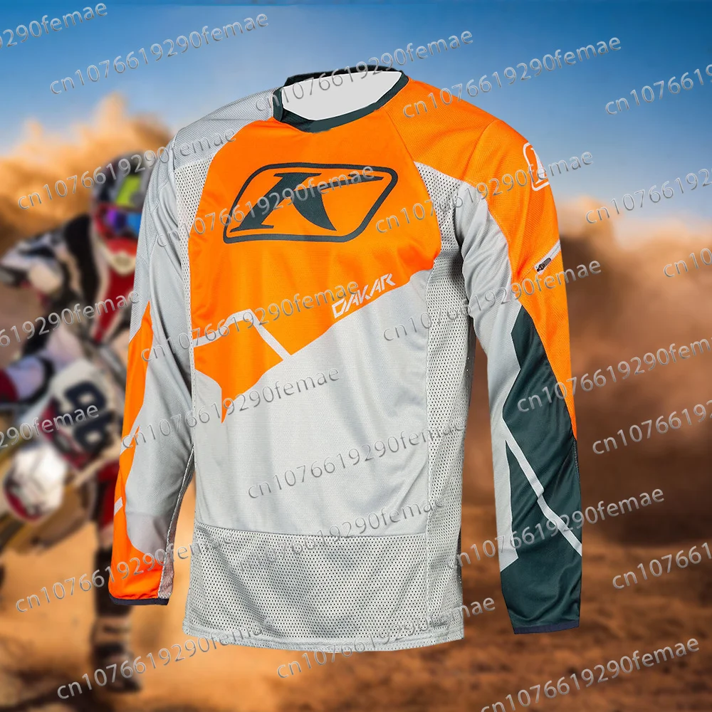 New Klim Off-Road Motorcycle, Mountain Bike, Stunt Downhill Sportswear, Daily Quick Drying Sweat Wicking Men\'s Top