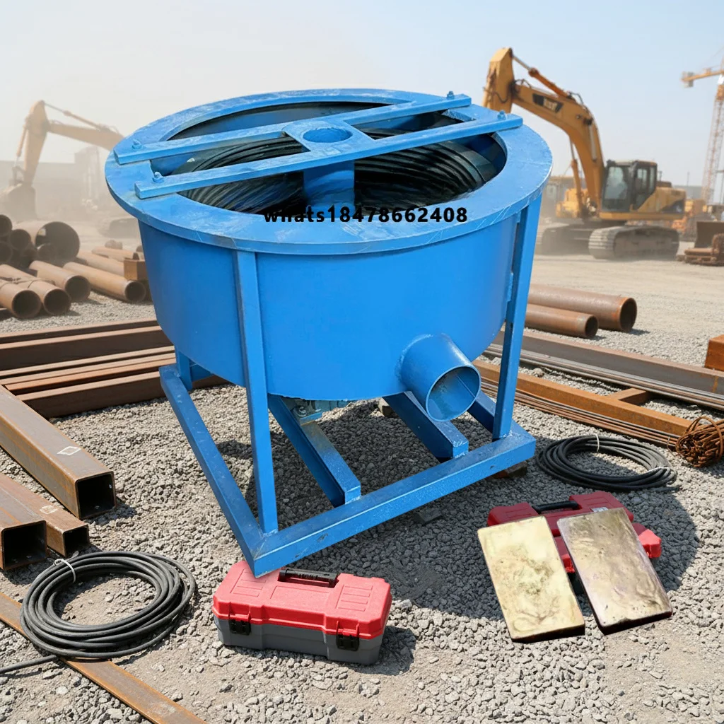 Small Gold Mine Gold Tailings Recovery Centrifugal Concentrator Motor High Separator Rate 3-7 M/h Capacity Hot-selling Africa