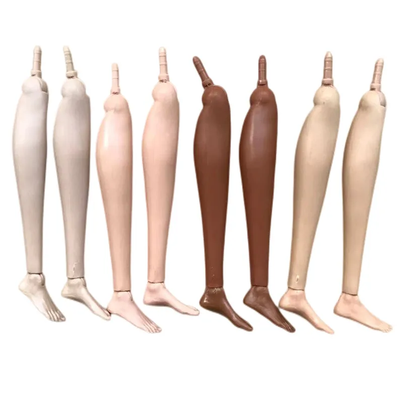 MENGF Doll Flat Feet Legs Fashion Gesture Doll Hands Green Blue Black Coffee White Brown Beige Doll Hands Legs DIY Doll Parts