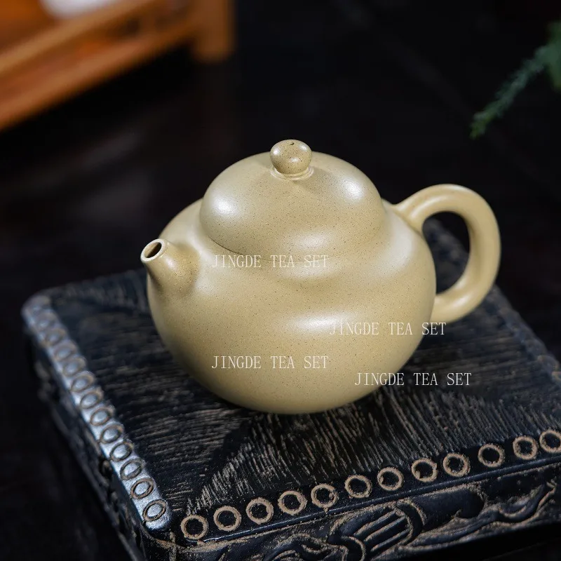 

Чайник из исинской пурпурной глины, чайник из зеленой глины Вэньдань, чайник с 9-луночным фильтром, малый объем, набор для чаепития Кунг-фу, аксессуары для чайной церемонии
