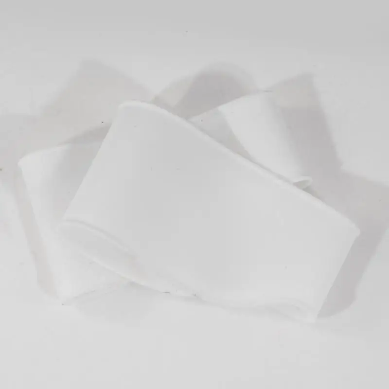 652f 2 pçs faixas renda futebol elástico silicone cadarços cobre grampo futebol protetor renda juventude acessórios