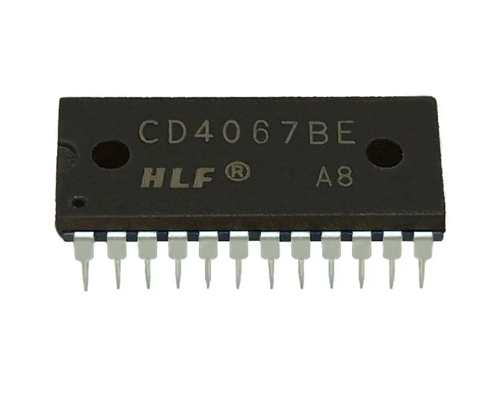 

10PCS CD4067BE CD4067 DIP-24 analog multiplexer/demultiplexer chip