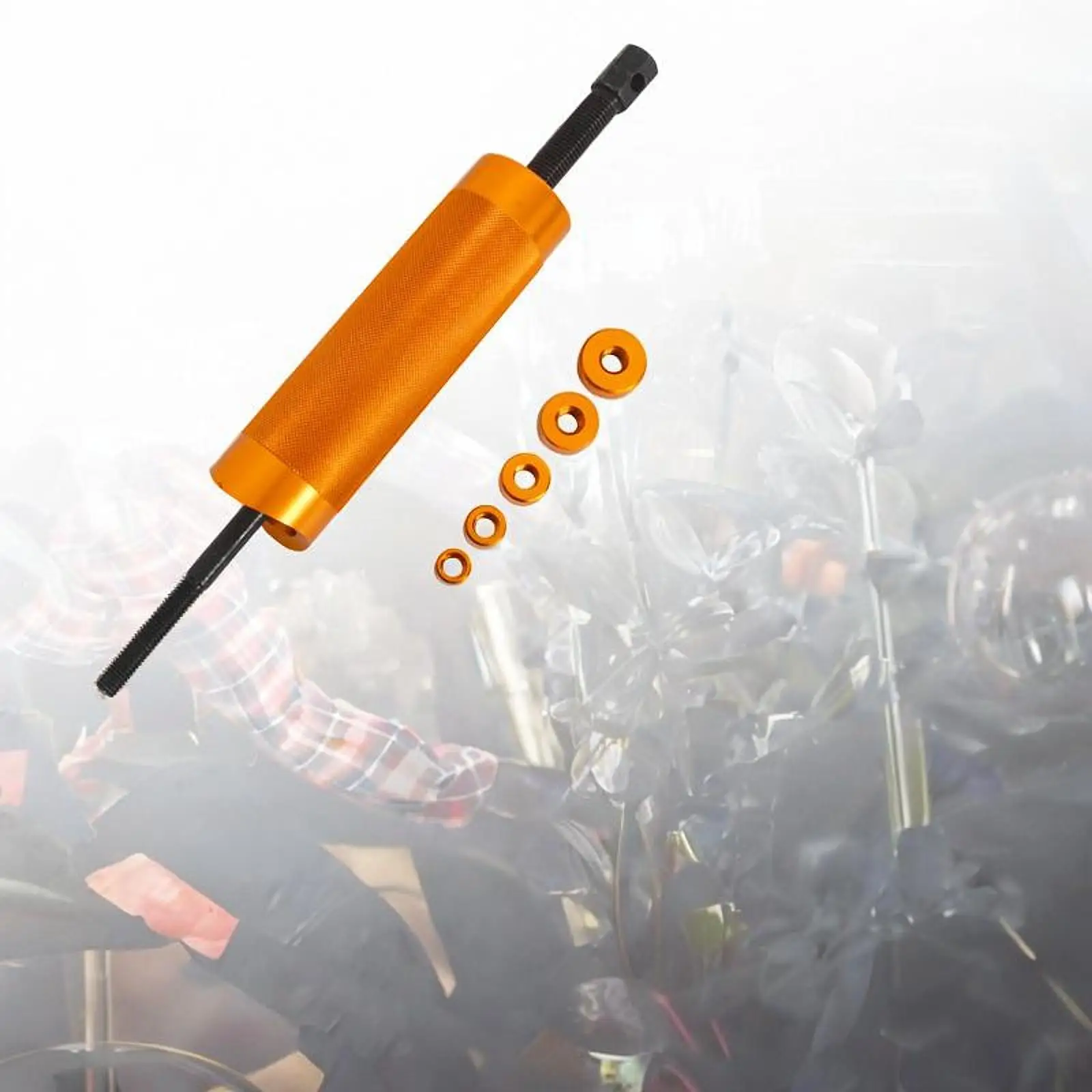 

Adjustable Motorcycle Piston Pin Puller Kit Aluminum Alloy Wrist Pin Extractor for 125cc Accessories and Repairs