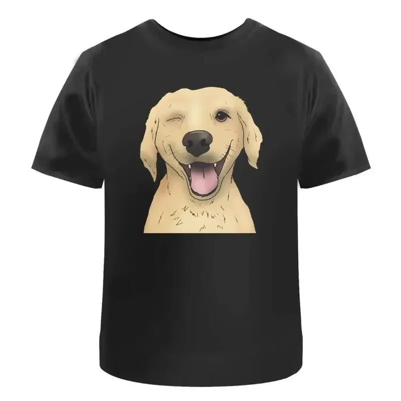 Winking Dog' Cotton T Shirt Ta038262