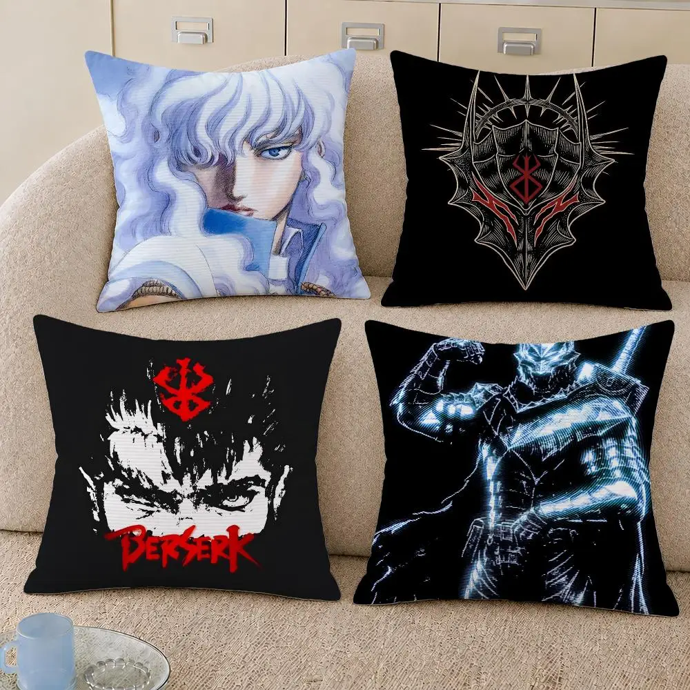 Anime Levi Ackerman Attack On Titan Cushion Cover Decorative Pillowcase Soft Short Plush Cozy Durable Sofa Home Decor Items Gift