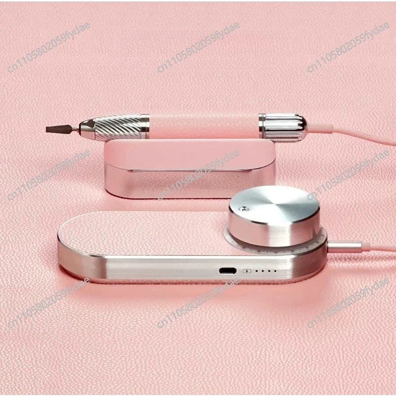 Professional Nail Grinder Electric Small Whirlwind Nailgrinder Vacuum Cleaner Removes Dead Skin for Nailshop