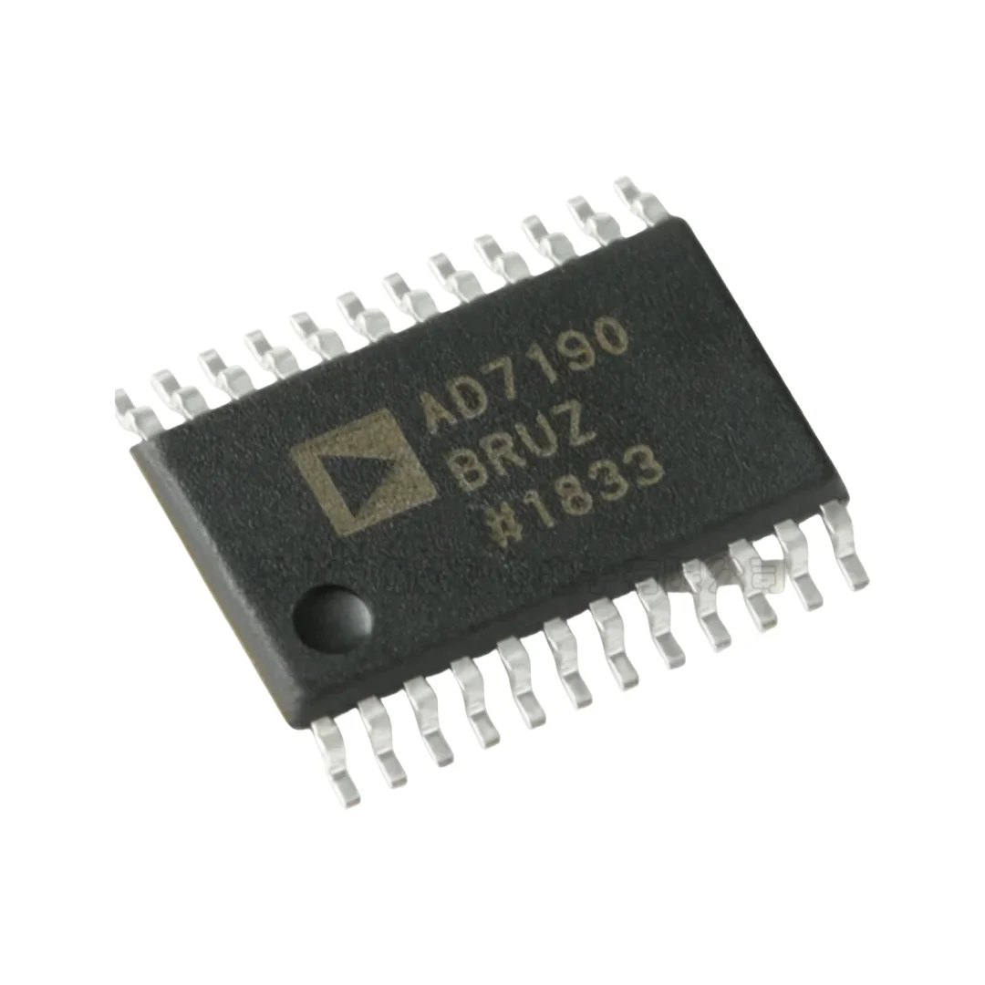 

Оригинальный оригинальный товар AD7190BRUZ-REEL TSSOP-24 24-битный аналого-цифровой преобразователь (АЦП) Совершенно новый