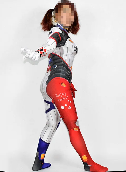 D.Va New Skin Cosplay Costume Girls Woman Female Zentai Catsuits OW Game DVA Superhero Halloween Adults Kids Bodysuit