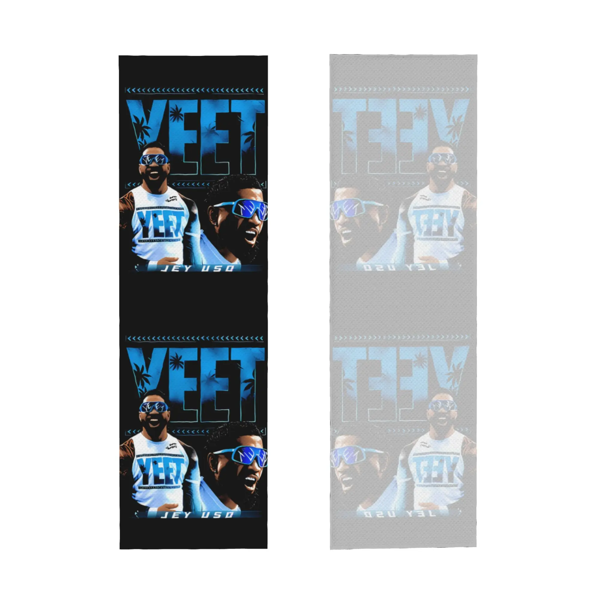 Cold Exercise Towel Jey Uso Yeet Wrestling Art Beach Sports Yoga Swimming Camping Towel Refreshing Sports Scarf Face Towels
