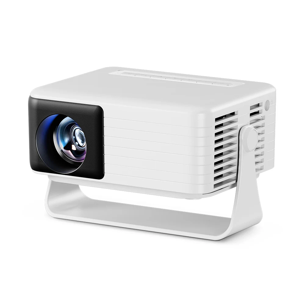 Proyector AUN Y3, Mini Proyector Portátil para Cine en Casa, Video 3D, Smart TV, Cable para iPhone, Espejo para Video Full HD 4K a través de HDMI