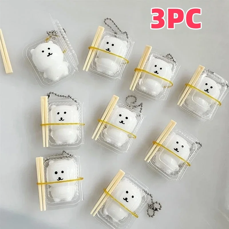 20PCS Lunch Box Squishy JOKE Bear Fun Toy Set